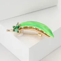 Pastoral Simple Style Pea Alloy Enamel Women's Brooches main image 4