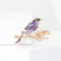 Simple Style Classic Style Magpie Alloy Enamel Women's Brooches main image 3