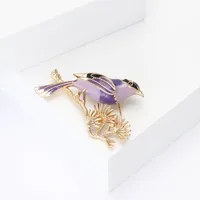 Simple Style Classic Style Magpie Alloy Enamel Women's Brooches main image 4