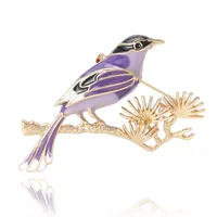 Simple Style Classic Style Magpie Alloy Enamel Women's Brooches main image 5