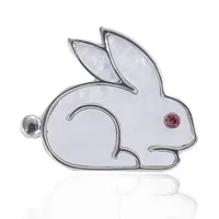 Cute Basic Rabbit Alloy Women's Brooches main image 3