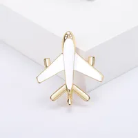 Simple Style Classic Style Airplane Alloy Women's Brooches sku image 1