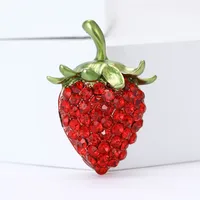Sweet Simple Style Strawberry Alloy Women's Brooches main image 1