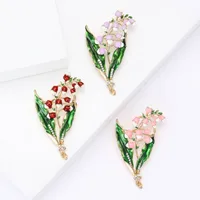 Elegant Simple Style Flower Alloy Enamel Women's Brooches main image 1