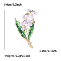 Elegant Simple Style Flower Alloy Enamel Women's Brooches main image 2