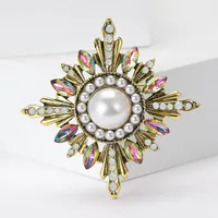 Luxurious Shiny Geometric Alloy Women's Brooches main image 3