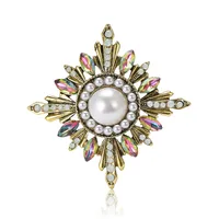 Luxurious Shiny Geometric Alloy Women's Brooches main image 4