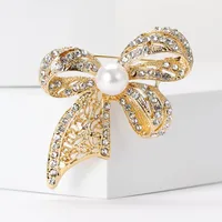 Elegant Classic Style Bow Knot Alloy Women's Brooches main image 3