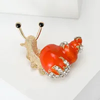 Casual Cute Snails Alloy Women's Brooches main image 3