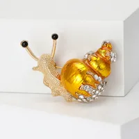 Casual Cute Snails Alloy Women's Brooches main image 6