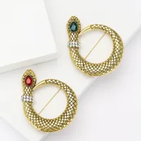Casual Vintage Style Snake Alloy Unisex Brooches main image 1