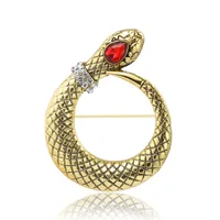 Casual Vintage Style Snake Alloy Unisex Brooches main image 5