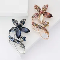 Elegant Glam Flower Alloy Rhinestones Women's Brooches main image 1