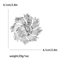 Elegant Fireworks Alloy Women's Brooches sku image 2