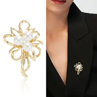 Elegant Lady Flower Alloy Women's Brooches main image 3
