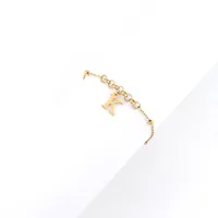 Elegant Simple Style Classic Style Letter 201 Stainless Steel 304 Stainless Steel Women's Bracelets main image 3
