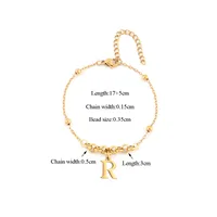 Elegant Simple Style Classic Style Letter 201 Stainless Steel 304 Stainless Steel Women's Bracelets sku image 17