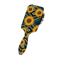 Elegant Retro Sunflower ABS Hair Comb 1 Piece main image 3