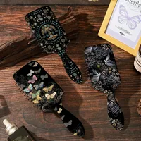 Elegant Retro Butterfly ABS Hair Comb 1 Piece main image 4