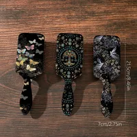 Elegant Retro Butterfly ABS Hair Comb 1 Piece main image 3