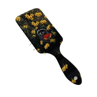 Elegant Retro Animal Flower ABS Hair Comb 1 Piece main image 4