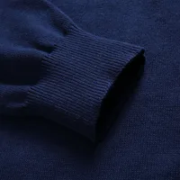 Men's Spring And Autumn New Pure Color Knitted Cardigan Male V-neck Button Sweater Men's Coat  Business Men's Sweater main image 5