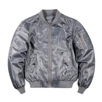 Spring And Autumn Stand Collar Jacket Men's Air Force One MA-1 Pilot Men's Jacket main image 3