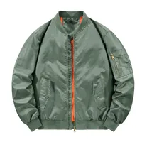 Spring And Autumn Stand Collar Jacket Men's Air Force One MA-1 Pilot Men's Jacket main image 5