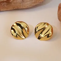 1 Pair Elegant Glam Heart Shape 304 Stainless Steel Ear Studs sku image 2