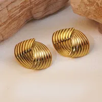 1 Pair Elegant Glam Heart Shape 304 Stainless Steel Ear Studs sku image 12