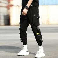 2021 New Pants Men's Korean-Style Fashionable Loose Student  Cropped Chic Casual Working Pants Fashion Brand Ankle Banded main image 1