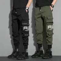 2021 New Pants Men's Korean-Style Fashionable Loose Student  Cropped Chic Casual Working Pants Fashion Brand Ankle Banded main image 4