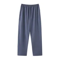 2025 Outer Wear Men's Pajama Trousers Autumn And Winter Cotton Trousers Thin Loose Plus Size Casual Homewear Pants Pajamas main image 5