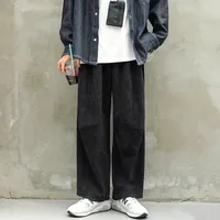 Casual Trousers Men's Spring And Autumn Loose Straight Corduroy Student Wide-Leg Pants Trendy Korean Style Mopping Harem Pants main image 3