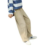 Casual Trousers Men's Spring And Autumn Loose Straight Corduroy Student Wide-Leg Pants Trendy Korean Style Mopping Harem Pants main image 4