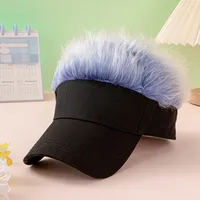 Unisex Cool Style Color Block Curved Eaves Baseball Cap sku image 3
