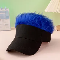 Unisex Cool Style Color Block Curved Eaves Baseball Cap sku image 8