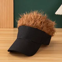Unisex Cool Style Color Block Curved Eaves Baseball Cap sku image 10