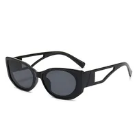Streetwear Color Block Ac Oval Frame Full Frame Glasses main image 2