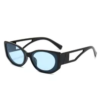 Streetwear Color Block Ac Oval Frame Full Frame Glasses main image 1