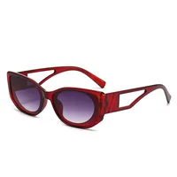 Streetwear Color Block Ac Oval Frame Full Frame Glasses main image 5