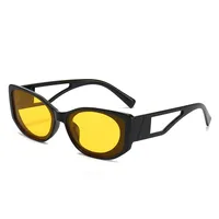 Streetwear Color Block Ac Oval Frame Full Frame Glasses sku image 6