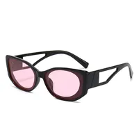 Streetwear Color Block Ac Oval Frame Full Frame Glasses sku image 9