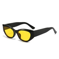 Streetwear Solid Color Ac Special-Shaped Mirror Full Frame Glasses main image 2