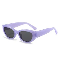 Streetwear Solid Color Ac Special-Shaped Mirror Full Frame Glasses sku image 11