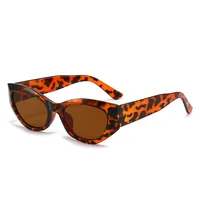 Streetwear Solid Color Ac Special-Shaped Mirror Full Frame Glasses main image 3