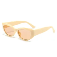 Streetwear Solid Color Ac Special-Shaped Mirror Full Frame Glasses main image 5