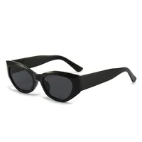 Streetwear Solid Color Ac Special-Shaped Mirror Full Frame Glasses sku image 1