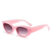 Streetwear Solid Color Ac Special-Shaped Mirror Full Frame Glasses sku image 2