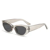 Streetwear Solid Color Ac Special-Shaped Mirror Full Frame Glasses sku image 4